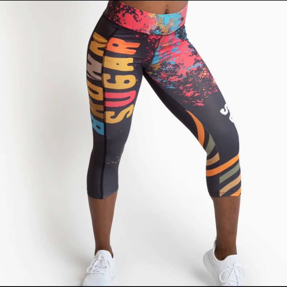 NWOT Brown Sugar Fit Crop Yoga Leggings